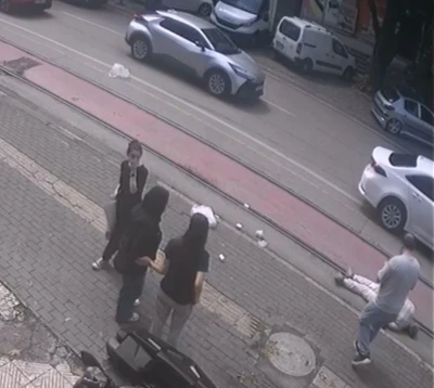 Market alışverişinden &ccedil;ıktı, hastanelik oldu