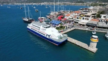 Marmaris-Fethiye deniz otob&uuml;s&uuml; seferleri başladı