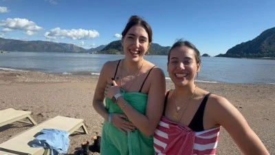 Marmaris'te deniz keyfi