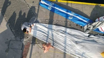 Marmaris Yarış haftasında  dereceye giren teknelerde &ouml;l&ccedil;&uuml;mler yapılıyor
