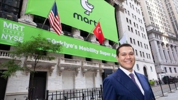 Martı'nın New York Borsası'nda a&ccedil;ılış gongu &ccedil;aldı