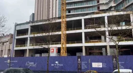 Maslak&rsquo;taki rezidans inşaatında cinayet
