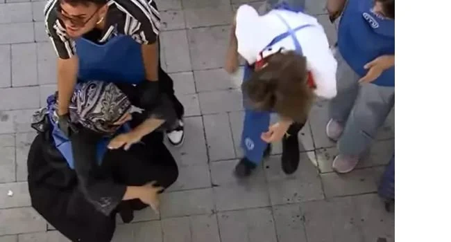 MasterChef yarışmacılarından Beyza'nın y&uuml;z&uuml;ne kızgın yağ d&ouml;k&uuml;ld&uuml;