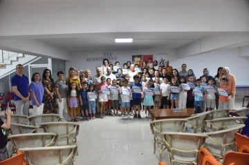 Matematik ve Robotik Kodlama Kursu&rsquo;na katılanlara sertifikaları verildi
