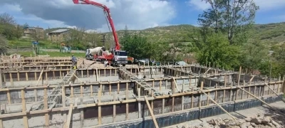 Mazgirt&rsquo;te depreme dayanıksızlığı nedeni ile yıkılan okul yeniden yapılıyor
