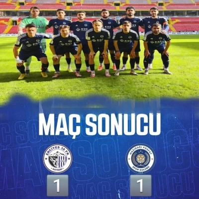 Mazıdağı Fosfatspor, Erciyes 38 FSK ile berabere kaldı