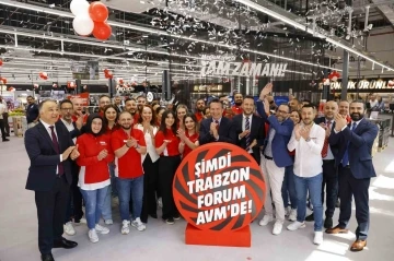 MediaMarkt&rsquo;ın yeni mağazası Forum Trabzon AVM&rsquo;de a&ccedil;ıldı
