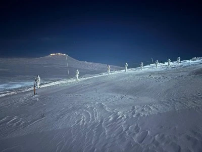 Mehmet&ccedil;ik, zorlu kış koşullarında hudut g&uuml;venliği i&ccedil;in g&ouml;revde