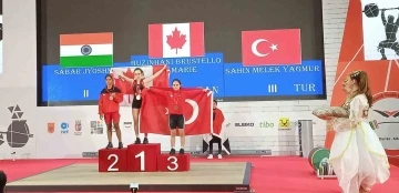 Melek Şahin D&uuml;nya ikincisi oldu
