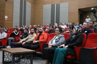 Melikgazi personeline trafik g&uuml;venliği eğitimi verildi
