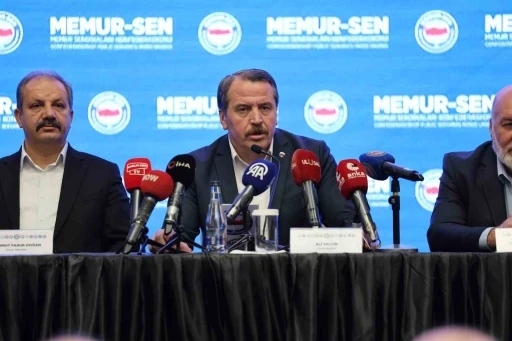 Memur-Sen Başkanı Yal&ccedil;ın: &ldquo;Artık enflasyon değil, refah konuşulsun istiyoruz&rdquo;
