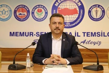 Memur-Sen Bursa'dan 1 Mayıs'ta gelirde adalet mesajı