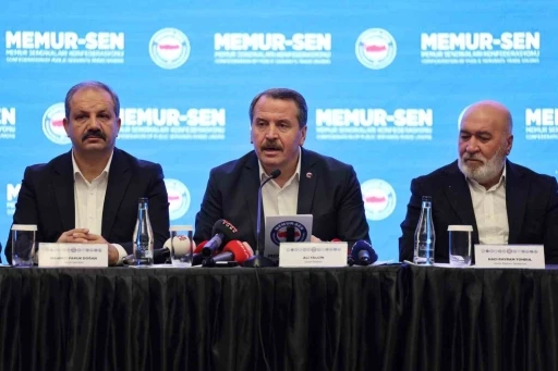 Memur-Sen Genel Başkanı Yal&ccedil;ın: &ldquo;Bir an &ouml;nce memur ve memur emeklisine refah payı verilmeli&rdquo;
