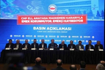 &ldquo;Sendikal &ouml;rg&uuml;tlenmeyi &ouml;d&uuml;llendiren d&uuml;zenleme, CHP&rsquo;nin başvurusu ve AYM&rsquo;nin kararıyla ortadan kaldırıldı&rdquo;