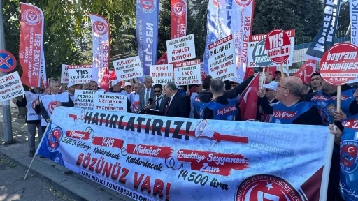 Memur sendikaları 4 g&uuml;n s&uuml;recek oturma eylemi başlattı