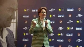 Meral Akşener: "Başbakan olmaktan vazge&ccedil;tim"
