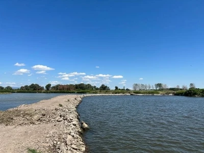 Meri&ccedil; Nehri&rsquo;ne deniz suyu karışmaması i&ccedil;in set &ccedil;ekildi
