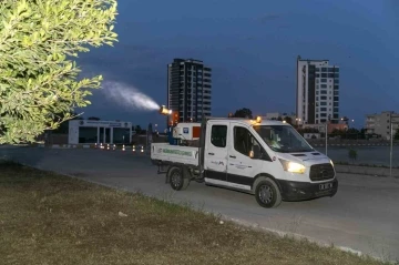 Mersin&rsquo;de haşere ve larva g&uuml;nd&uuml;z, u&ccedil;kun ila&ccedil;laması ise gece yapılıyor
