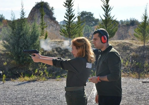 Mersin&rsquo;de orman muhafaza memurlarına &rsquo;silah eğitimi&rsquo; verildi
