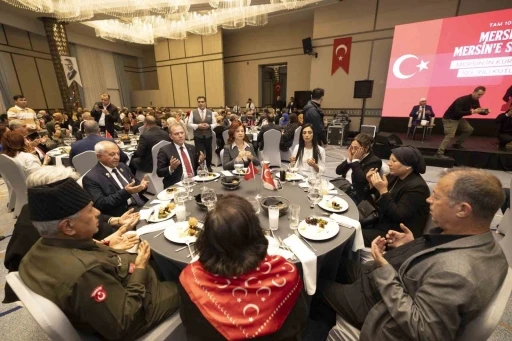Mersin&rsquo;de şehit aileleri ve gaziler onuruna yemek verildi
