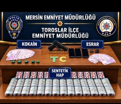 Mersin&rsquo;de torbacı operasyonu: 4 tutuklama