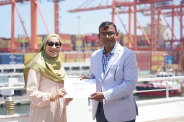 Mersin Uluslararası Limanı&rsquo;na &rsquo;altın &ouml;d&uuml;l&rsquo;
