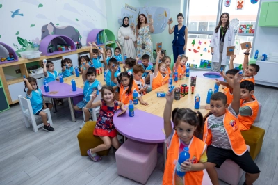 Mersinli &Ccedil;ocuklarda Hem Sıfır Atık Hem Afet Bilinci Geliştiriliyor