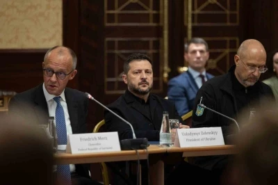 Merz: "Ukrayna&rsquo;ya yardım sağlamak Almanya&rsquo;nın ulusal &ccedil;ıkarları doğrultusunda"