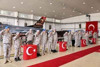 Merzifon 5. Ana Jet &Uuml;ss&uuml;&rsquo;nde engelliler bir g&uuml;nl&uuml;k temsili askerlik yaptı
