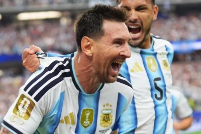 Messi, D&uuml;nya Kupası tarihine ge&ccedil;ti
