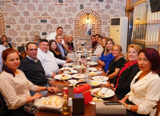 Mesut Ergin&rsquo;den muhtarlara kutlama
