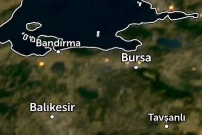 Meteoroloji Bursa'yı sarıya boyadı