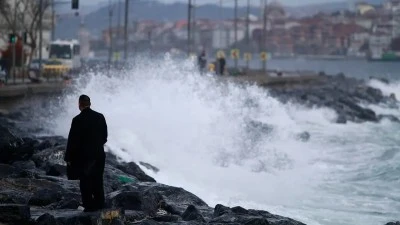 Meteoroloji'den Marmara Denizi i&ccedil;in fırtına uyarısı! 