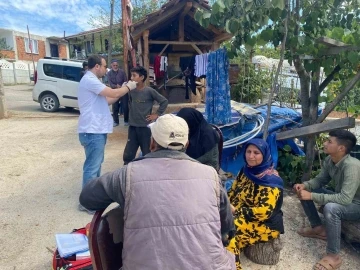 Mevsimlik tarım iş&ccedil;ilerine sağlık taraması
