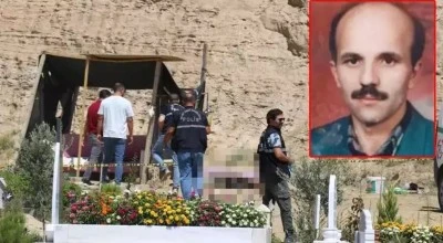 Mezarlıkta yaşayan adam &ouml;l&uuml; olarak bulundu