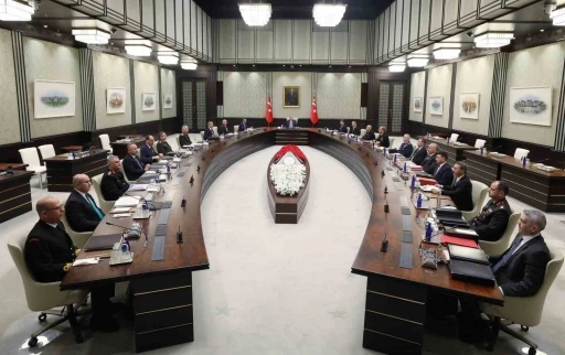 MGK Toplantısı yaklaşık 3 saat s&uuml;rd&uuml;