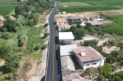 Milas'ta 80 Milyonluk yol yatırımı tamamlandı