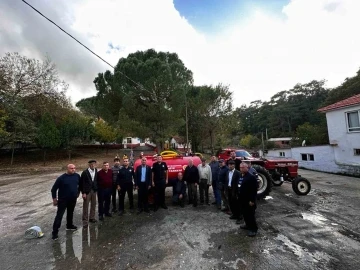 Milas Korucuk&rsquo;a B&uuml;y&uuml;kşehir&rsquo;den yangın tankeri
