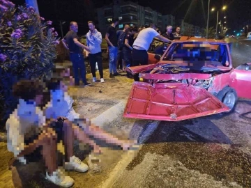 Milas&rsquo;ta 16 yaşındaki s&uuml;r&uuml;c&uuml; dehşet sa&ccedil;tı: 1&rsquo;i ağır 3 yaralı