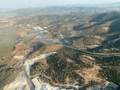 Milas&rsquo;taki yangın kontrol altına alındı