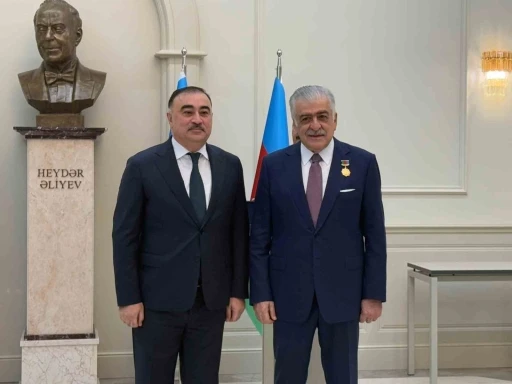 Milletvekili Ayrım&rsquo;a &ldquo;Haydar Aliyev 100 Yıllık Madalyası"
