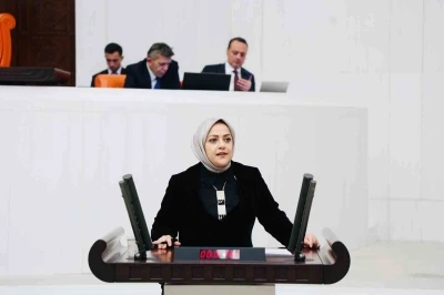Milletvekili &Uuml;n, "Kadınların ev i&ccedil;i emeği mutlaka karşılık bulmalıdır"
