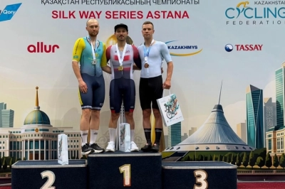 Milli Bisiklet&ccedil;ilerimizden Astana&rsquo;da Pist Bisikleti Yarışlarında Altın Ve G&uuml;m&uuml;ş Madalya Gururu