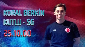 Milli para y&uuml;z&uuml;c&uuml; Koral Berkin Kutlu, İtalya'da ikinci oldu
