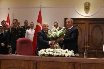 Milli Savunma Bakanlığında devir teslim t&ouml;reni
