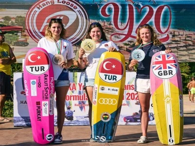 Milli sporculardan Formula Kite Gen&ccedil;ler Avrupa Şampiyonası&rsquo;nda tarihi başarı