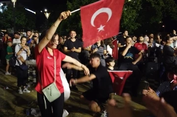 Milli takımın zaferi &lsquo;Giresun Karşılaması&rsquo; ile kutlandı
