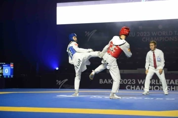 Milli tekvandocu G&ouml;rkem Polat bronz madalya kazandı
