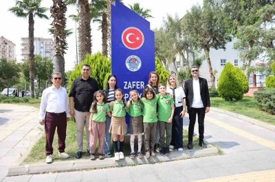 Minik başkanın talimatı hayata ge&ccedil;ti, park yenilendi
