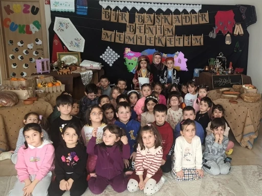 Minik &ouml;ğrenciler Yerli Malı Haftasını coşkuyla kutladı
